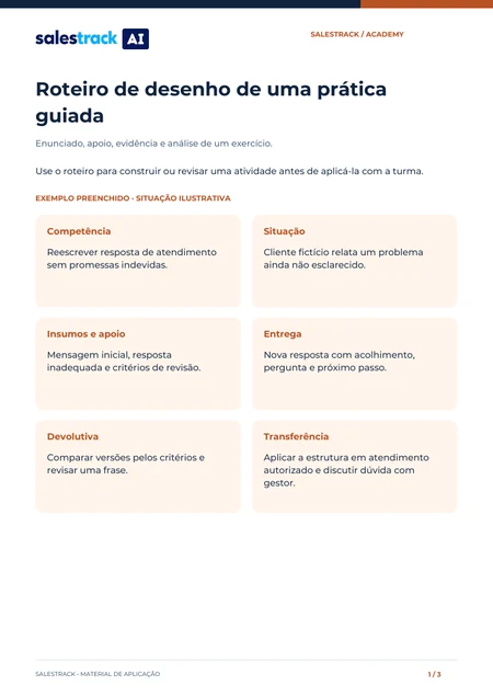 Capa do material Roteiro de desenho de uma prática guiada